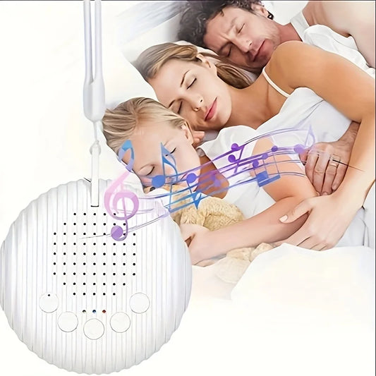 White Noise Machine 10/12 Sounds USB Rechargeable Portable Sleep Machine for Baby Adult Elder Timer Volume Sleeping & Relaxation