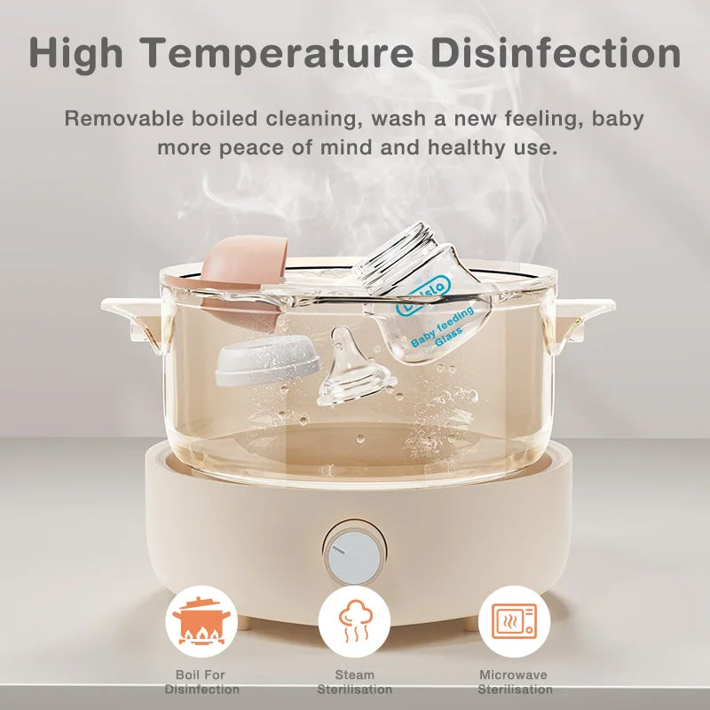 Premium Anti-Colic Glass Baby Bottle – 90ml / 160ml