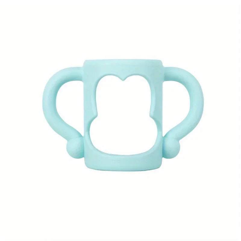 Easy Grip Baby Bottle Handle – Universal Soft Silicone Holder