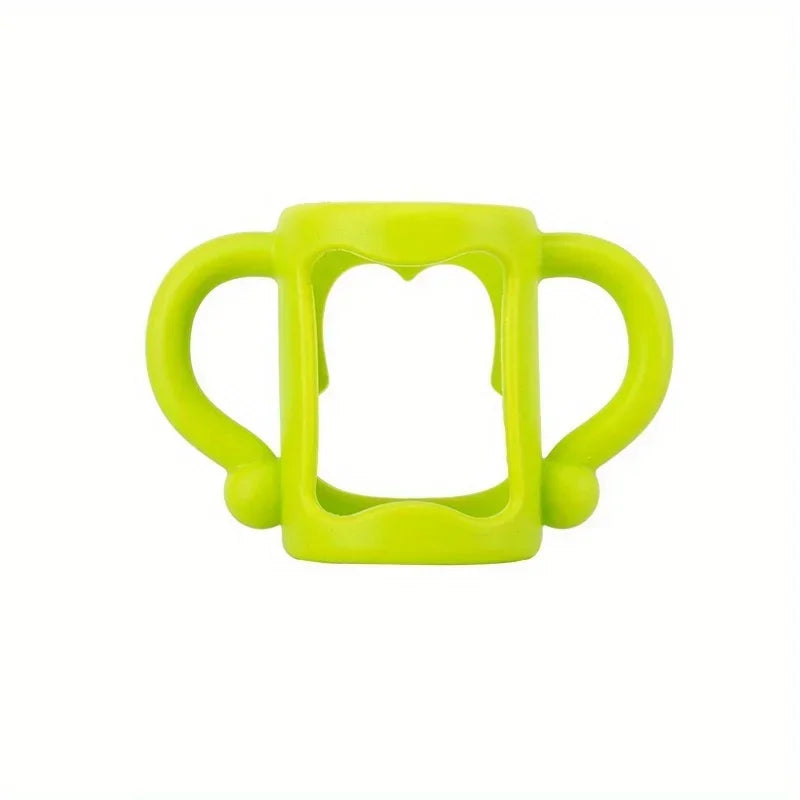 Easy Grip Baby Bottle Handle – Universal Soft Silicone Holder