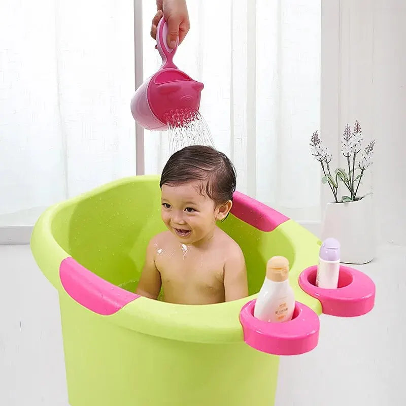 Gentle Bear Baby Bath Rinse Cup – Soft-Flow Shampoo Rinsing Cup