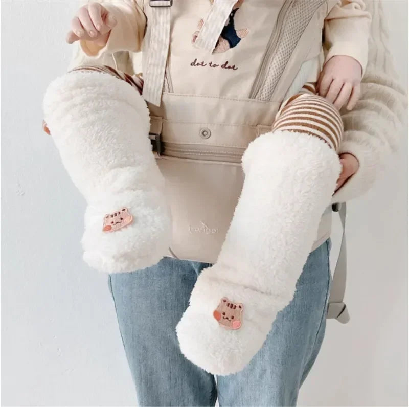 Cozy Winter Baby Booties – Soft Warm Fleece Anti-Slip Socks